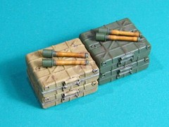 Eureka XXL 1/35 Stielhandgranate M24 German Grenades and Boxes WWII (4 ea) E-046