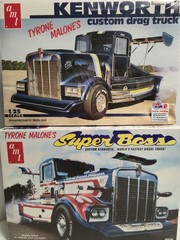 TYRONE MALONES Custom Drag Trucks AMT 1/25 Plastic Model Kits OPEN & SEALED