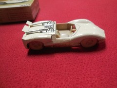 Vintage 1965 Hawk 1/32 Scale Chaparral ll Model Kit built open box Slot Car body