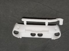67 Ford Mustang Shelby GT350 FRONT FASCIA / GRILLE from AMT 1:25 Model Kit 1967