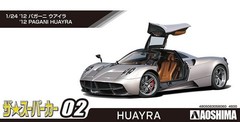 Aoshima Bunka Kyozaisha 1/24 The Supercar Series No.02 Pagani Huayra 2012 Plasti