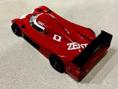 🏁 Built Plastic Model Car Kit TAMIYA 1/24 TOYOTA GT-ONE ZENT / TS020 🏁