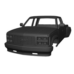 1/25 1/32 Scale 1990 GMC Sierra Dually Body 3D Printed