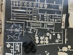 RARE! VINTAGE AMT 1965 PLYMOUTH BARRACUDA KIT. Extra Set Decals And Chromes