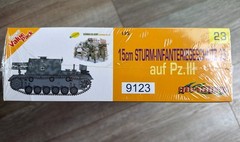 Dragon 1/35 Sturminfanteriegeschütz 33 auf Pz III Sealed New W/ Bonus German 6th