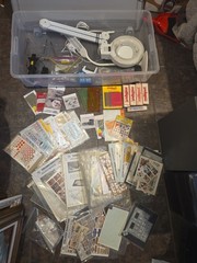 Lot Of Various Model Making Equipment Including Light W/ Magnifying Glass, Etc.