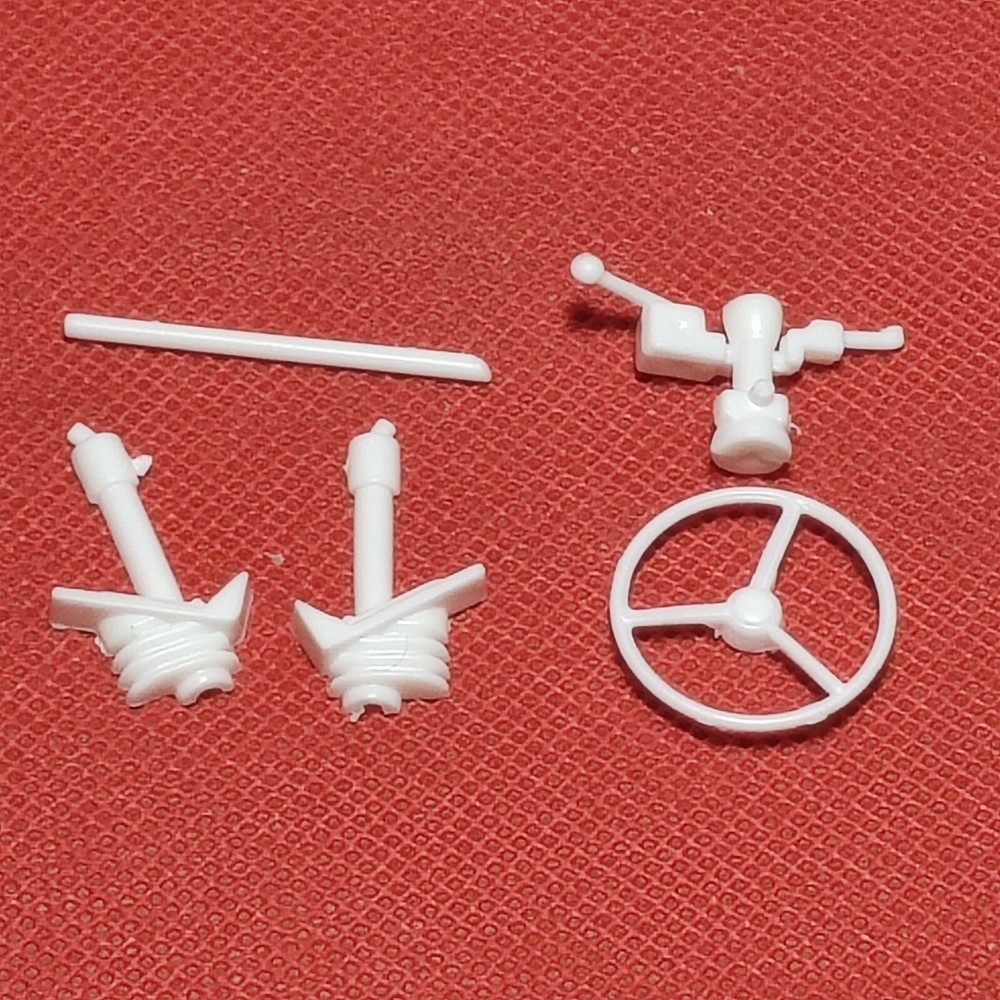 Semi Steering Wheel & Column Mack R685ST 1:25 Scale Model Truck Part AMT