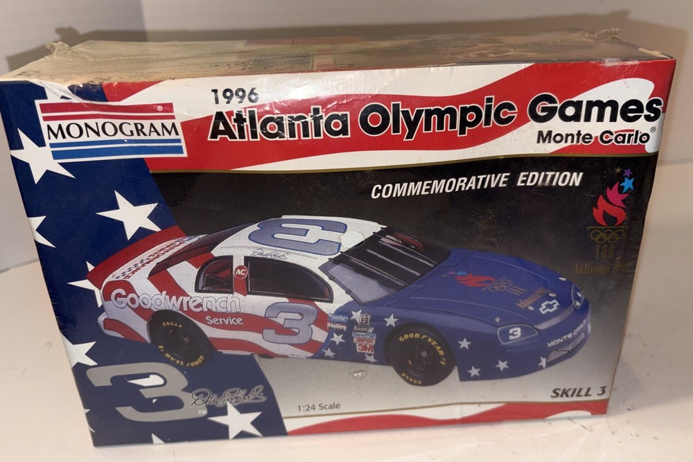 Dale Earnhardt #3 Atlanta Olympic Games 1996 Monte Carlo Commemorative Model