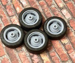 1/24 Scale: 18-inch “OE Steelie” Resin Wheels For Sports Cars