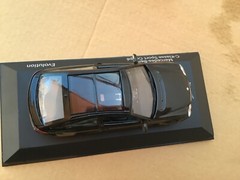1/43 MINICHAMPS Mercedes Benz , C class coupe, sport,met. Black, mint+++!