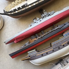 Large Group Lot Vintage Model Models Ship Ships Boat Boats Junk Yard Junkyard