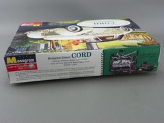 Monogram Classic Cord 1937 Phaeton Sedan 1/24 Model Partially Assembled & Photos