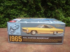 1965 Bonneville Sport Coupe 3 in 1 Model Car Kit- 1/25 scale by AMT #1260 (2022)