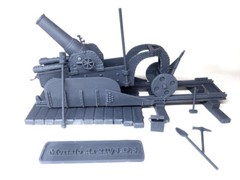1/35 Mortaio 210/8 De Steffano Italy, Yellow Box Criel Modesl CSM SS Models