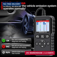 KINGBOLEN YA200 OBD2 Scanner, Car OBD2 Code Reader Check Engine Light, Car Scann
