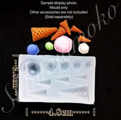 1:12 Scale DIY 3D Dollhouse Miniature Resin/Polymer Clays Mould Rement – No# 12