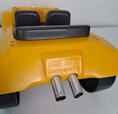 Hawk Model Co Dune Buggy, 9″ Plastic Model Snap Together Kit, Two Seater, Yellow