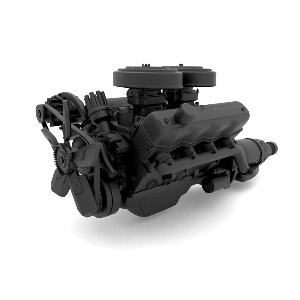1/10 – 1/32 Scale 3D printed Chrysler 318 V8 Model Engine Kit