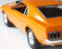 FORD Mustang Race Car Custom Classic18Boss GT 1:24Built Model12Carousel Org1969