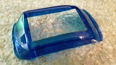 Spirit of 57 1957 Chevy Bel Air 1/25 Blue Glass Windshield MPC Model Car Part