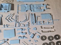 RARE ORG 1/25 AMT ’59 EL CAMINO CUSTOMIZING KIT STEERABLE WHEELS COMPLETE 60s