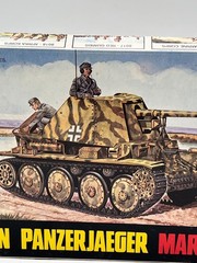 ESCI 8010 Marder III German Tank Destroyer WWII 1:72 Scale Plastic Model Kit