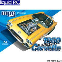 MPC 1002 1:25 1960 Chevy Corvette 7-in-1 Plastic Model Kit