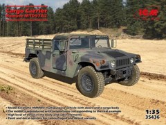 ICM 35436 1/35 Hummer Humvee M1097 M1097A2 Cargo Carrier US Army Model Kit