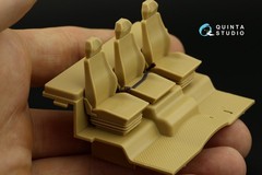 Quinta Studio 1/35 Soviet Russian KAMAZ Truck Seat Safety Belts 3D Color Decals