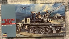 Hasegawa 8 Ton Half-Track w/37mm AA Gun. 1/72. #31118.