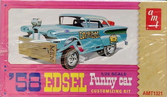 1958 Edsel Unreal Funny Car AMT 1:25 NEW FACTORY SEALED *US Seller*