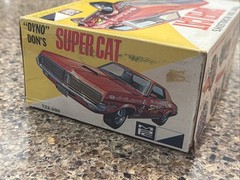 MPC 1969 COUGAR SUPER CAT DRAG CAR ORIGINAL SEALED INSIDE KIT! CIRCA 1969! VMCP!