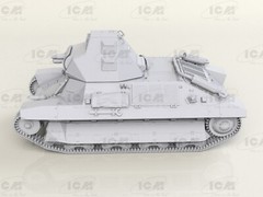 ICM 35338 Plastic model Tank kit 1:35 FCM 36 with French Tank Crew kits model