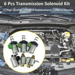 Secosautoparts 4F27E Transmission Solenoid Kit Fit For Mazda 2 3 5 6 Cx-7 Mpv