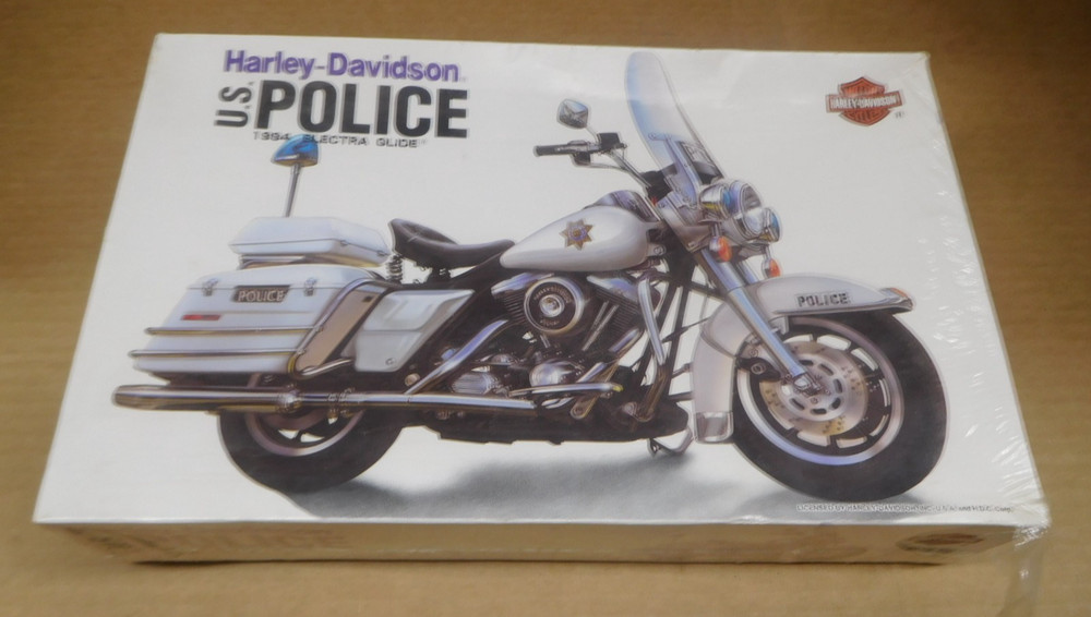 IMEX 1/12 HARLEY DAVIDSON ELECTRA GLIDE 1994 US POLICE 465 Model Kit NEW