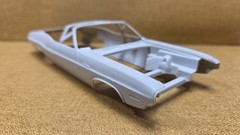 1970 Dodge Challenger BODY SHELL & ACCESSORIES 1/25 AMT NEW Model Kit PARTS