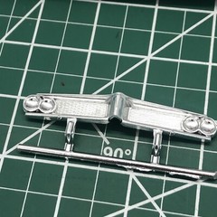 62 Pontiac Catalina Drag Race Light Weight Grill No Glass 1:25 LBR Model Parts