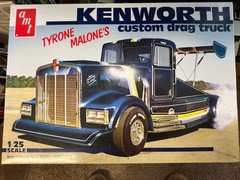 1/25 Scale Model Roll Cage Tyrone malone’s Kenworth Drag Truck