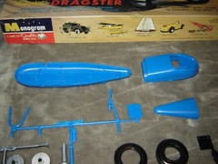 Monogram 0789 Slingshot Dragster Box Opened Kit Mint in Box 1/25 Scale 1996 Kit