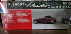 AMT ERTL Plymouth Prowler with Trailer New in Sealed Package Model Kit #8588