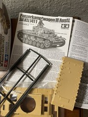 TAMIYA Military Model 1:35 German Panzerkampfwagen III Ausf.L (Sd.Kfz.141/ SW