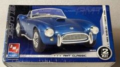 New Sealed Vintage 2006 AMT Classic 1963 Shelby Cobra 289 Model Kit 38423 NIB