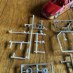 Built Model Car, 1998 Revell Stock Car STARTED, INCOMPLETE, MODIFIED