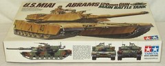 Tamiya #MM-156 US M1A1 Abrams 120mm Gun – Battle Tank 1:35 Scale Open Box – NOS