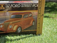 Monogram Fat Fendered ’37 Ford Street Rod Model Kit #2757 1:24 New Sealed*
