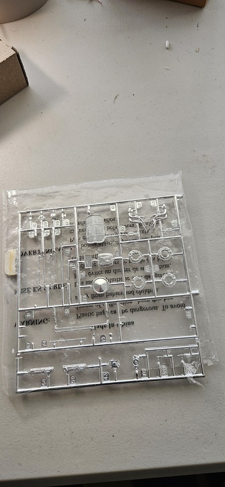 MODEL CAR CHROME TREE PARTS ME