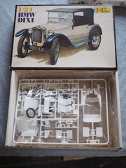 Heller 700 1/24 BMW DIXI Model Kit Vintage Complete