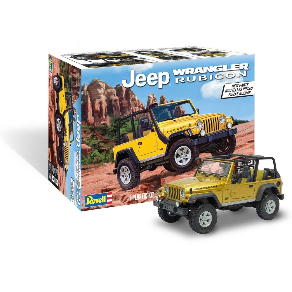Revell 85-4501 1/25 Jeep Wrangler Rubicon Model Kit
