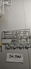 MODEL CAR 32 FORD PARTS CHROME TREE