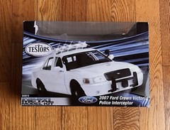 TESTORS 640015 2007 FORD CROWN VICTORIA POLICE INTERCEPTOR (opened,looks comp)